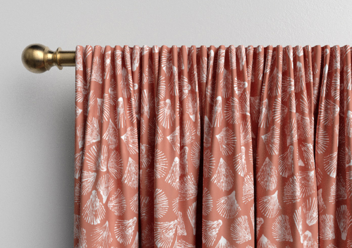 Sandbank, Orange Reef - Made to Measure Curtain - Image 9